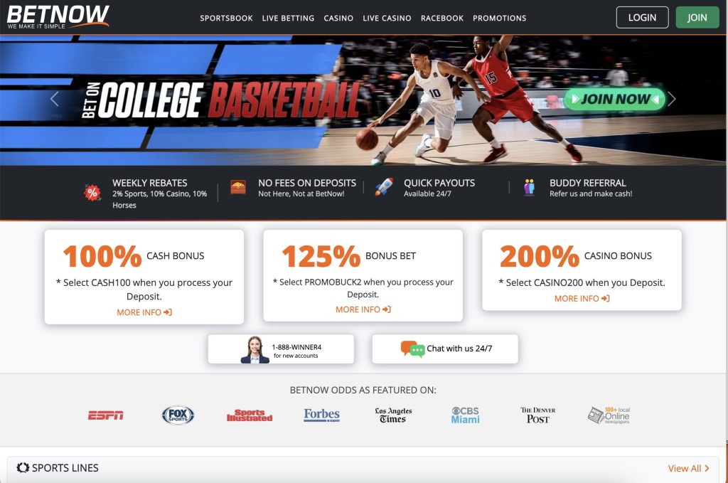 BetNow Florida Sports Betting Site